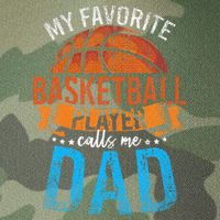 My Favorite Basketball Player Calls Me Dad Basketball Legacy Tie Dye Trucker Hat