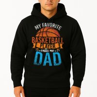 My Favorite Basketball Player Calls Me Dad Basketball Hoodie