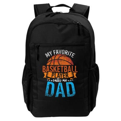 My Favorite Basketball Player Calls Me Dad Basketball Backpack
