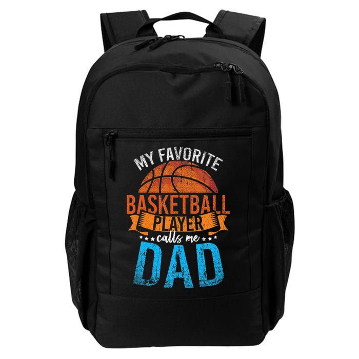 My Favorite Basketball Player Calls Me Dad Basketball Backpack