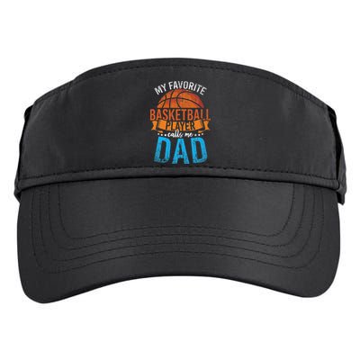 My Favorite Basketball Player Calls Me Dad Basketball Adult Drive Performance Visor