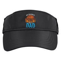 My Favorite Basketball Player Calls Me Dad Basketball Adult Drive Performance Visor