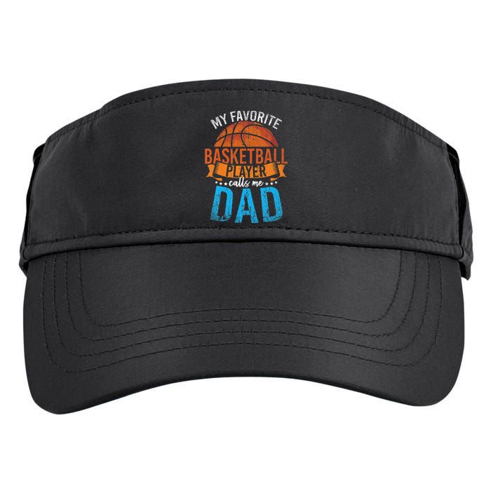 My Favorite Basketball Player Calls Me Dad Basketball Adult Drive Performance Visor