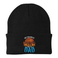 My Favorite Basketball Player Calls Me Dad Basketball Beanie