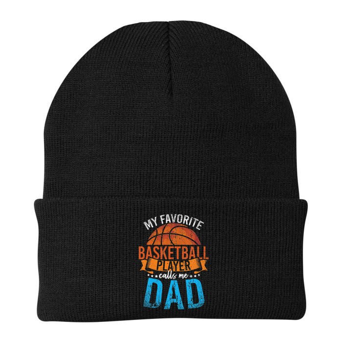 My Favorite Basketball Player Calls Me Dad Basketball Beanie