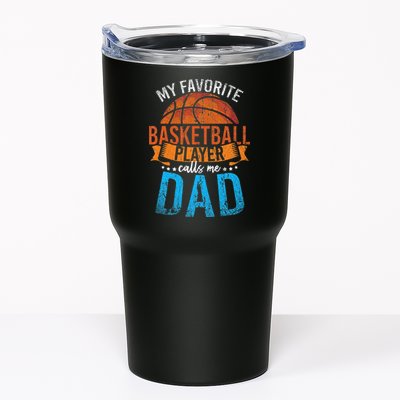 My Favorite Basketball Player Calls Me Dad Basketball Tumbler