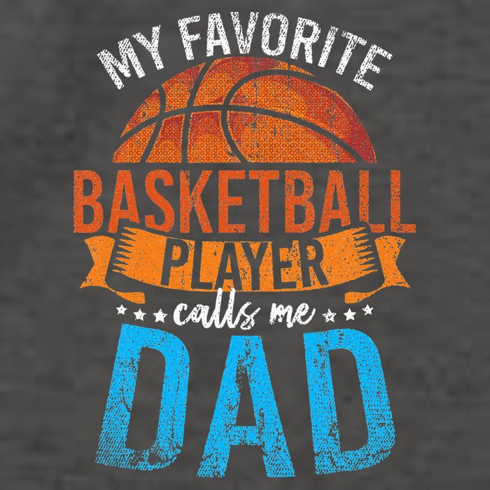 My Favorite Basketball Player Calls Me Dad Basketball Vector Backpack