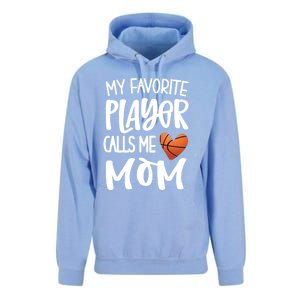 My Favorite Basketball Player Calls Me Mom Basketball Mom Cute Gift Unisex Surf Hoodie