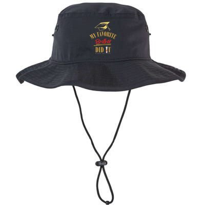My Favorite Brother Did It Proud Grad Graduation Legacy Cool Fit Booney Bucket Hat