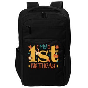 My First Birthday Animal Impact Tech Backpack