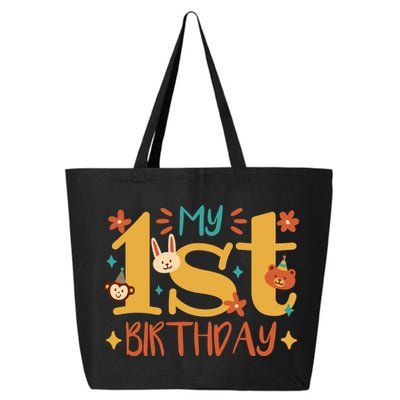 My First Birthday Animal 25L Jumbo Tote