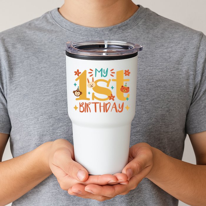 My First Birthday Animal Tumbler