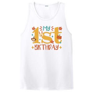 My First Birthday Animal PosiCharge Competitor Tank