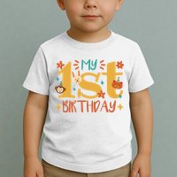 My First Birthday Animal Toddler T-Shirt