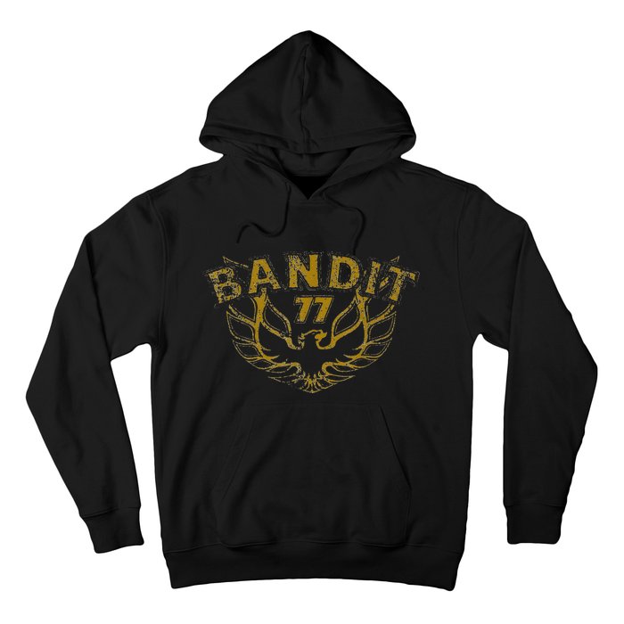 Men Funny Bandit 1977 Family Distressed Hoodie