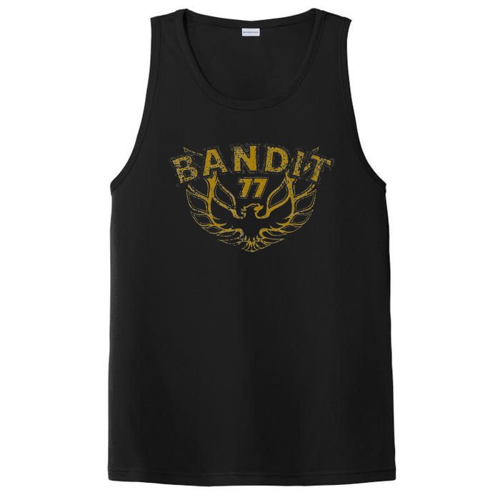 Men Funny Bandit 1977 Family Distressed PosiCharge Competitor Tank