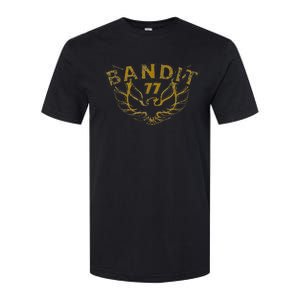 Men Funny Bandit 1977 Family Distressed Softstyle CVC T-Shirt