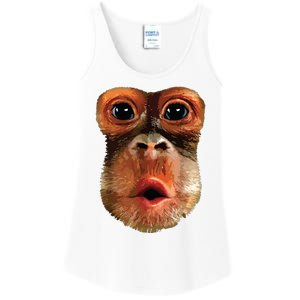 Monkey Face Breath Funny Women Monkey Face Breath Ladies Essential Tank