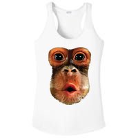 Monkey Face Breath Funny Women Monkey Face Breath Ladies PosiCharge Competitor Racerback Tank