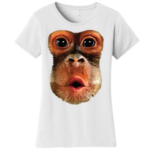 Monkey Face Breath Funny Women Monkey Face Breath Women's T-Shirt