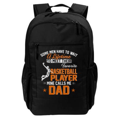 My Favorite Basketball Player Calls Me Dad Gift For Father Backpack