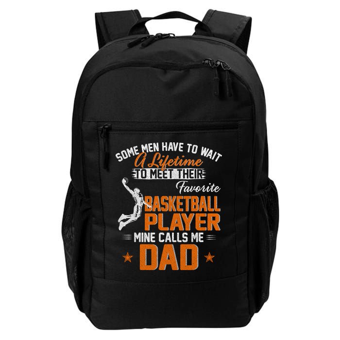 My Favorite Basketball Player Calls Me Dad Gift For Father Backpack