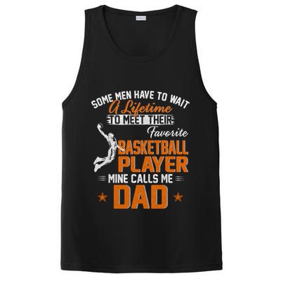 My Favorite Basketball Player Calls Me Dad Gift For Father PosiCharge Competitor Tank