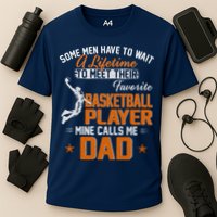 My Favorite Basketball Player Calls Me Dad Gift For Father Performance Shirt