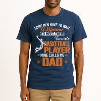 My Favorite Basketball Player Calls Me Dad Gift For Father Tall T-Shirt