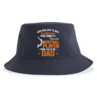 My Favorite Basketball Player Calls Me Dad Gift For Father Sustainable Bucket Hat
