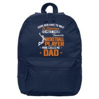My Favorite Basketball Player Calls Me Dad Gift For Father 16 in Basic Backpack