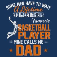 My Favorite Basketball Player Calls Me Dad Gift For Father 16 in Basic Backpack