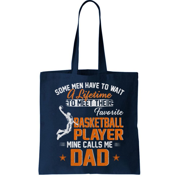 My Favorite Basketball Player Calls Me Dad Gift For Father Bag
