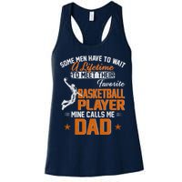 My Favorite Basketball Player Calls Me Dad Gift For Father Womens Tank Top