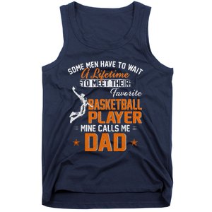 My Favorite Basketball Player Calls Me Dad Gift For Father Tank Top