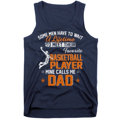 My Favorite Basketball Player Calls Me Dad Gift For Father Tank Top