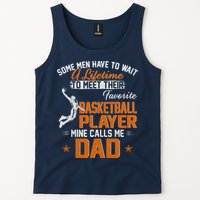 My Favorite Basketball Player Calls Me Dad Gift For Father Tank Top