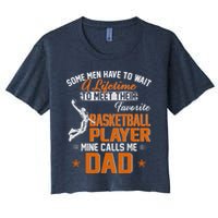 My Favorite Basketball Player Calls Me Dad Gift For Father Crop Top