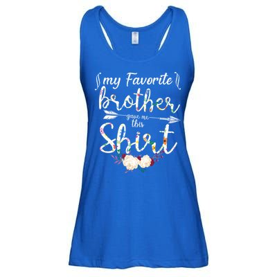My Favorite Brother Gave Me This Shirt Ladies Essential Flowy Tank