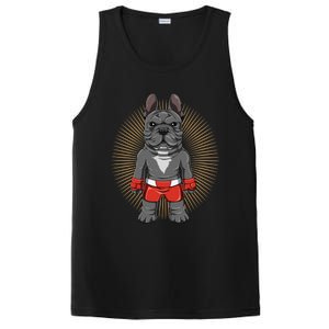 Mma French Bulldog Fighter Mixed Martial Arts Meaningful Gift PosiCharge Competitor Tank