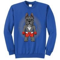 Mma French Bulldog Fighter Mixed Martial Arts Meaningful Gift Tall Sweatshirt