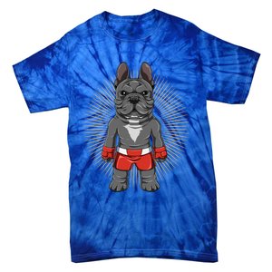 Mma French Bulldog Fighter Mixed Martial Arts Meaningful Gift Tie-Dye T-Shirt