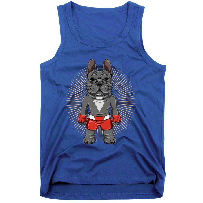 Mma French Bulldog Fighter Mixed Martial Arts Meaningful Gift Tank Top