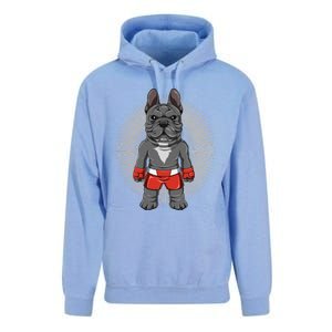 Mma French Bulldog Fighter Mixed Martial Arts Meaningful Gift Unisex Surf Hoodie