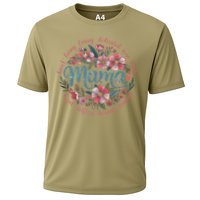 Mama Floral Boho Style She Is Mom Mothers Day Cooling Performance Crew T-Shirt