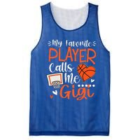 My Favorite Basketball Player Calls Me Gigi Mesh Reversible Basketball Jersey Tank