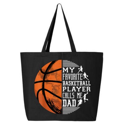My Favorite Basketball Player Calls Me Dad Basketball Dad 25L Jumbo Tote