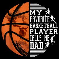 My Favorite Basketball Player Calls Me Dad Basketball Dad Tank Top