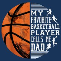 My Favorite Basketball Player Calls Me Dad Basketball Dad Infant Baby Jersey Bodysuit