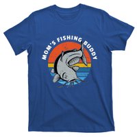 Mom's Fishing Buddy Catfish Graphic Gift T-Shirt